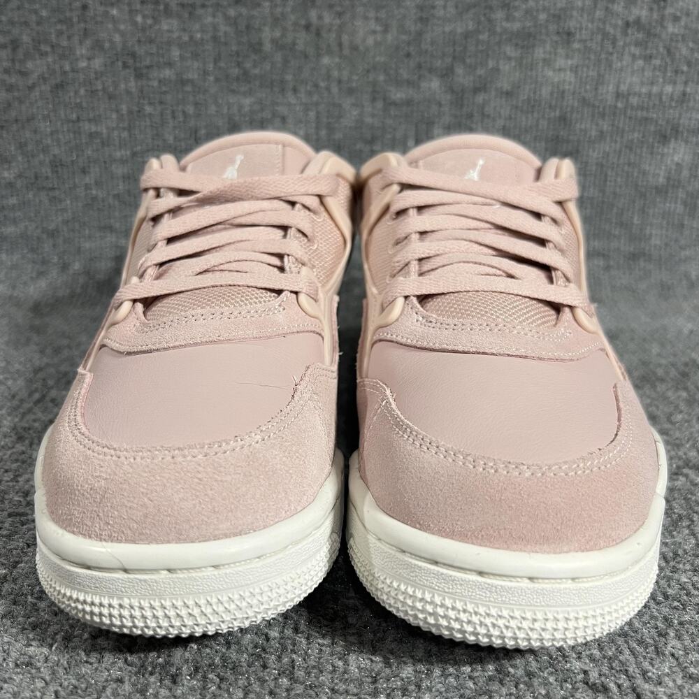 Nike Air Jordan 4 Shoes Womens Size 8 Pink White Casual Low Top FQ7940-600 - Picture 2 of 9